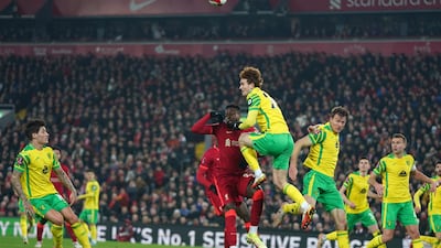 SUB: Josh Sargent – 5. The American came on for Placheta after the break. He might have done better with a header but he set up Rupp for Norwich’s goal. AP