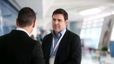 Dan Healy, the chief executive of Real Opinions, says many smartphone users will use apps when they can connect to a free WiFi. Galen Clarke / The National