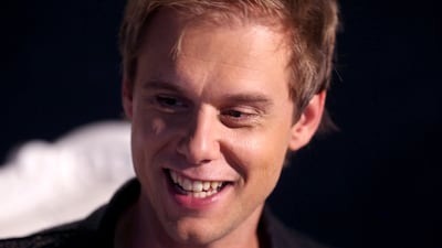 Armin Van Buuren said it was "a big honour to be asked to play the Formula One." Delores Johnson / The National