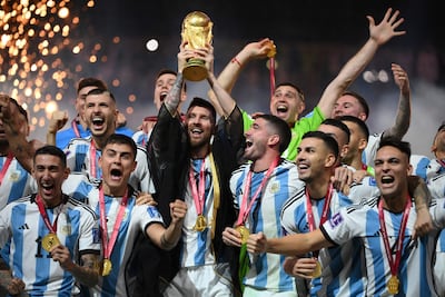 Lionel Messi and Argentina lifted the trophy at Qatar 2022. AFP