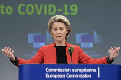 Ursula von der Leyen, European Commission president. Bloomberg