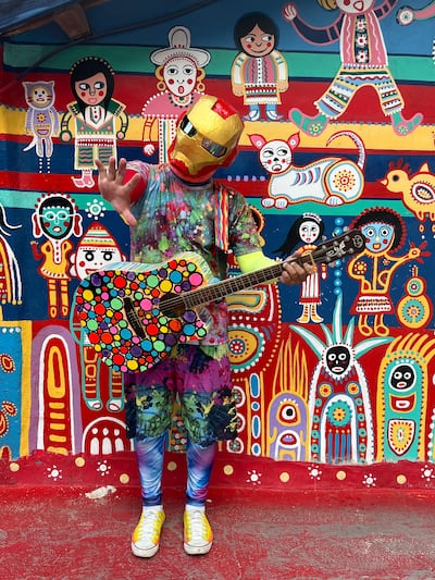 Rainbow Village is an art project devised by ex-soldier to protect former military homes from developers. David Dunn for The National