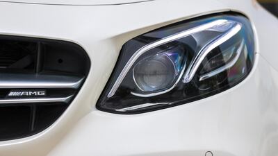 The E 63 is the most powerful E-Class in history. Victor Besa / The National