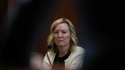 Clinical and forensic psychologist Dawn Hughes gives evidence during the case. Reuters