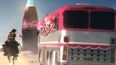 Coca-Cola began streaming the first part of a Super Bowl ad two weeks ago.