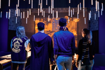 The experience of Harry Potter: The Exhibition is enhanced with the right gear. Photo: Proactiv Entertainment