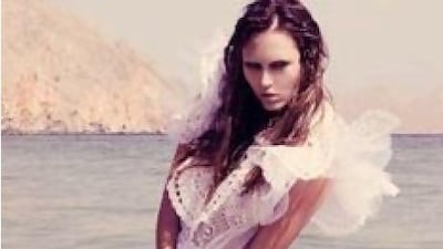 Dress, price on request, Georges Chakra Couture. Louis Christopher