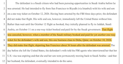 US prosecutors say former OpenAI employee, Abdulrahman Alfozan is a flight risk. Photo: Pacer