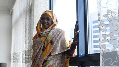 Nadia Saeed, 56, from Sudan has made a full recovery after having heart disease diagnosed in 2012. Khushnum Bhandari for The National