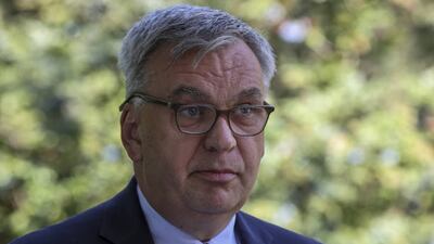 The German ambassador to Ankara, Juergen Schulz. Getty