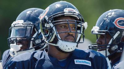 Former NFL defensive end David Carter (71) became a vegan in 2014. He is now an activist who is known more as the '300-pound vegan'. Getty Images