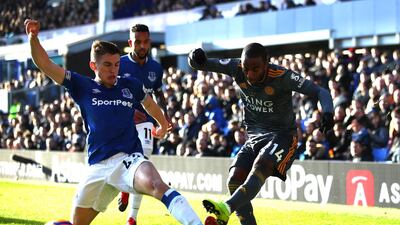 Right-back: Ricardo Pereira (Leicester City) – Scored a superb goal against Manchester City, assisted Jamie Vardy’s winner at Everton and excelled as Leicester took nine points. Getty