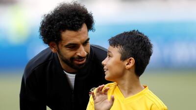 Egypt's Mohamed Salah before the match against Saudi Arabia. Darren Staples / Reuters
