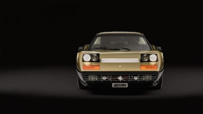 The car is part of The Midas Touch, the first ever Sotheby’s sale dedicated entirely to gold. Courtesy Sotheby's