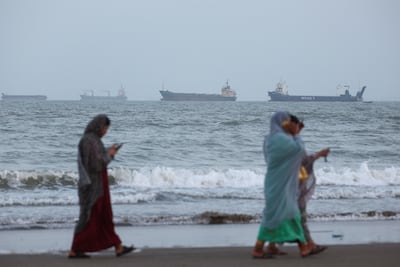 Qatar's Prime Minister is visiting Tehran to push for freedom of navigation through the Strait of Hormuz. Reuters
