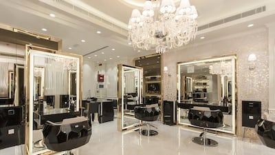 José Eber La Loge luxury salon at The Address Montgomerie Dubai. Rami H Khoury / Jose Eber La Loge