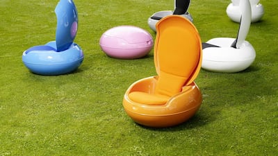 Peter Ghyczy’s Garden Egg chair. Ghyczy Selection BV / www.ghyczy.nl