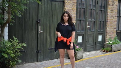 The New York-based Arab-American style blogger Nadia Aboulhosn does not see herself as a role model, but concedes that her confidence and nonchalance may be inspirational to some. Courtesy Nadia Aboulhosn