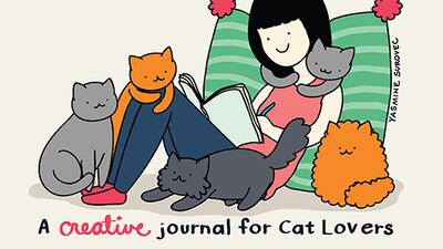 The Cat Lady’s Creative Journal, Dh68, Kinokuniya.com. Photo: Andrews McMeel Publishing