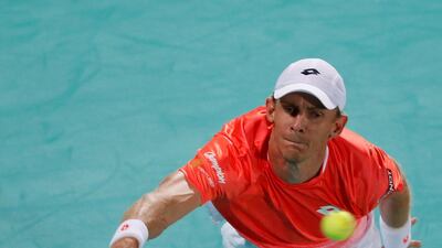 Kevin Anderson is enjoying a successful year himself, having reached the Wimbledon final before his defeat to Novak Djokovic. Ali Haider / EPA