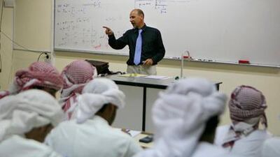 Many young Emiratis are attracted by well-paid, secure jobs in the public sector, which often do not require a degree and act as a disincentive to persist in education, some experts say.