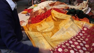 A pure silk sari from Varanasi's silk bazaar can sell for Rs600 (Dh48) to Rs40,000, depending on the embroidery. Less expensive imports have cut into the local artisans' industry.