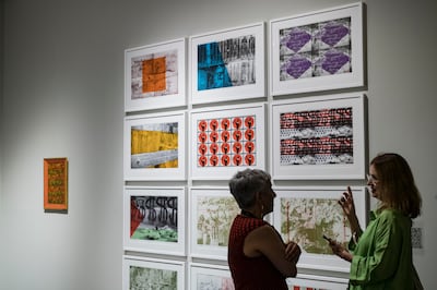 The fair is at Madinat Jumeirah in Dubai. Antonie Robertson / The National