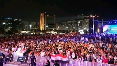 Last year's inaugural Tropfest Arabia drew huge crowds eager to see the best short films from around the Mena region. Courtesy Tropfest Arabia