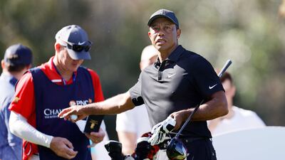 Tiger Woods back in action. AFP