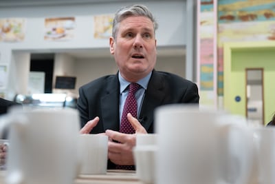 Keir Starmer's Labour Party leads polls ahead of local elections on May 4. PA