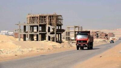 New developments are growing like weeds in the desert on the outskirts of Cairo.