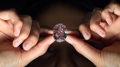 The Pink Star was sold in Hong Kong in 2017 for $71.2 million. AFP
