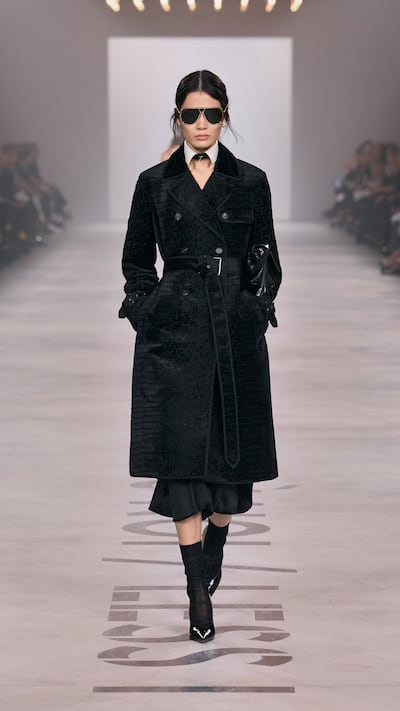 Designer Maria Grazia Chiuri made her somewhat subdued debut at Fendi for autumn-winter 2026. Photo: Fendi