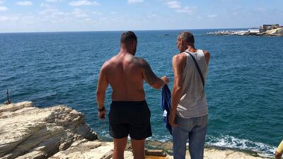 The Itani family of Dalieh, traditionally farmers and fishermen, has evolved with the times. Now they offer tourism services, including boat tours of the coast. Jamie Prentis / The National