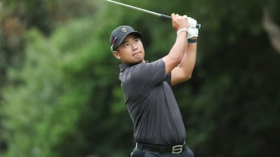 Hideki Matsuyama competed for the International team at the President's Cup last month, AFP