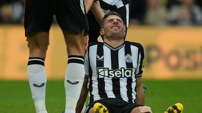 Limped out of the action early with a hamstring injury picked up as he carried the ball out of defence. Getty Images