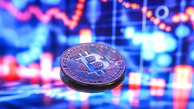 Bitcoin has been rallying the whole of last week. Victor Besa / The National