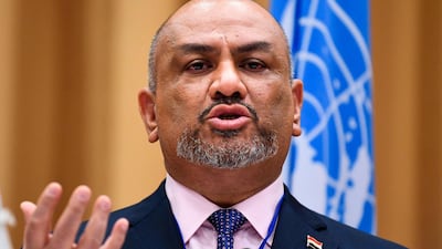 Yemen's foreign minister Khaled Al Yamani. AFP