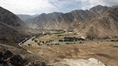 ISIL has so far collected Dh158,708 in tax from timber smugglers operating in Kunar province's Pech valley, seen here, says a local elder. Sebastiano Tomada / Sipa USA via AP Images