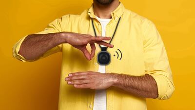 Catcher is a camera that perceives sign language and then broadcasts it aloud, allowing hearing-impaired people to communicate better with others