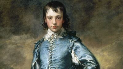 Thomas Gainsborough's 'The Blue Boy' made its first public appearance in 1770 at the Royal Academy. Granger / Shutterstock