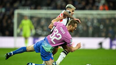 SUBS: Pobega (Loftus-Cheek, 73). Brought on to add fresh energy to the visitors midfield, Pobega never stopped running and harrying Newcastle’s midfielders. AFP