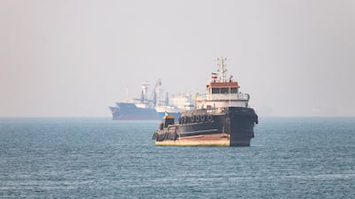 Ships in the Strait of Hormuz near Bandar Abbas, Iran. Reuters