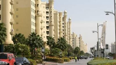 Fifty per cent of service fees remain outstanding at the Shoreline residences on the Palm Jumeirah, even though Nakheel has blocked owners in arrears from accessing the beach, pool and gym.