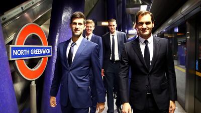 Novak Djokovic v Roger Federer: This is another one of those long rivalries, which began in 2006 and promises to go on. Djokovic is six years younger than Federer, but leads their head-to-head 24-22 overall and 9-6 at the majors. The Serb, who also has a 3-1 edge in grand slam finals, has over the years disappointed spectators by beating the Swiss in summit clashes, knowing well he can never be as popular as Federer. What he is capable of doing, however, is crossing Federer's tally of 20 grand slam titles one day. He is on 15 at the moment. Clive Brunskill / Getty Images