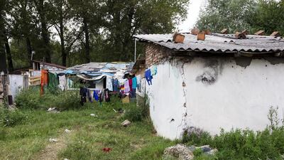 The Krnjaca asylum centre in Belgrade.