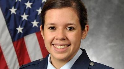 First Lt Anais Tobar was stationed in the UAE as part of Operation Inherent Resolve. US Air Force photo