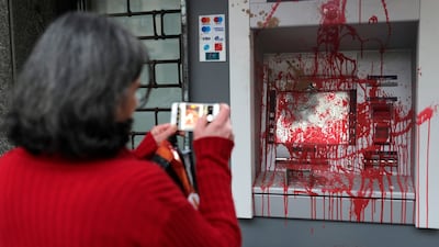 The Lebanese currency has lost more than 90 per cent of its value since 2019. AFP