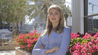 Simona Sutaviciute is considering starting up her investment portfolio with Beehive, a Dubai-based crowdfunding debt platform which is the first peer-to-peer lender in the UAE. Jeffrey E Biteng / The National