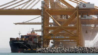 Jebel Ali port in Dubai. Pawan Singh / The National